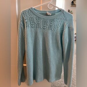 Elegant Blue Sweater